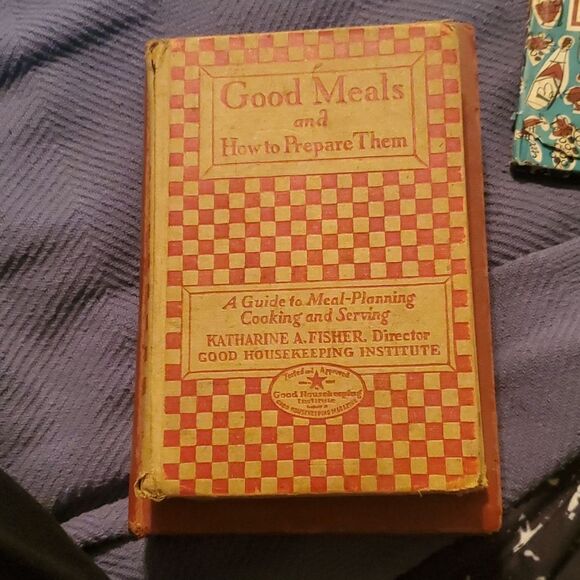 1929 Good Housekeeping CookbookVintage Culinary CrimeStained Pages + 1938